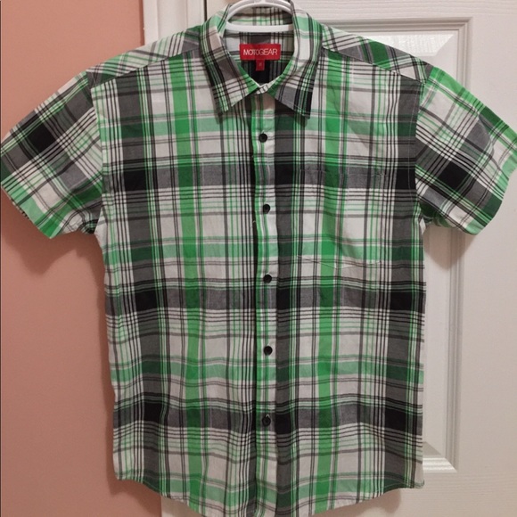 MOTOGEAR Shortsleeved Flannel - Picture 2 of 3